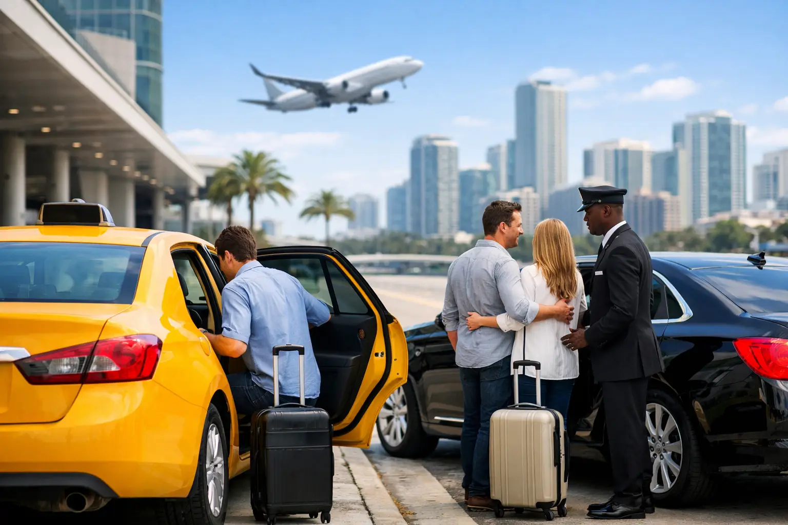 Taxi o transfer aeroporto Miami: cosa scegliere