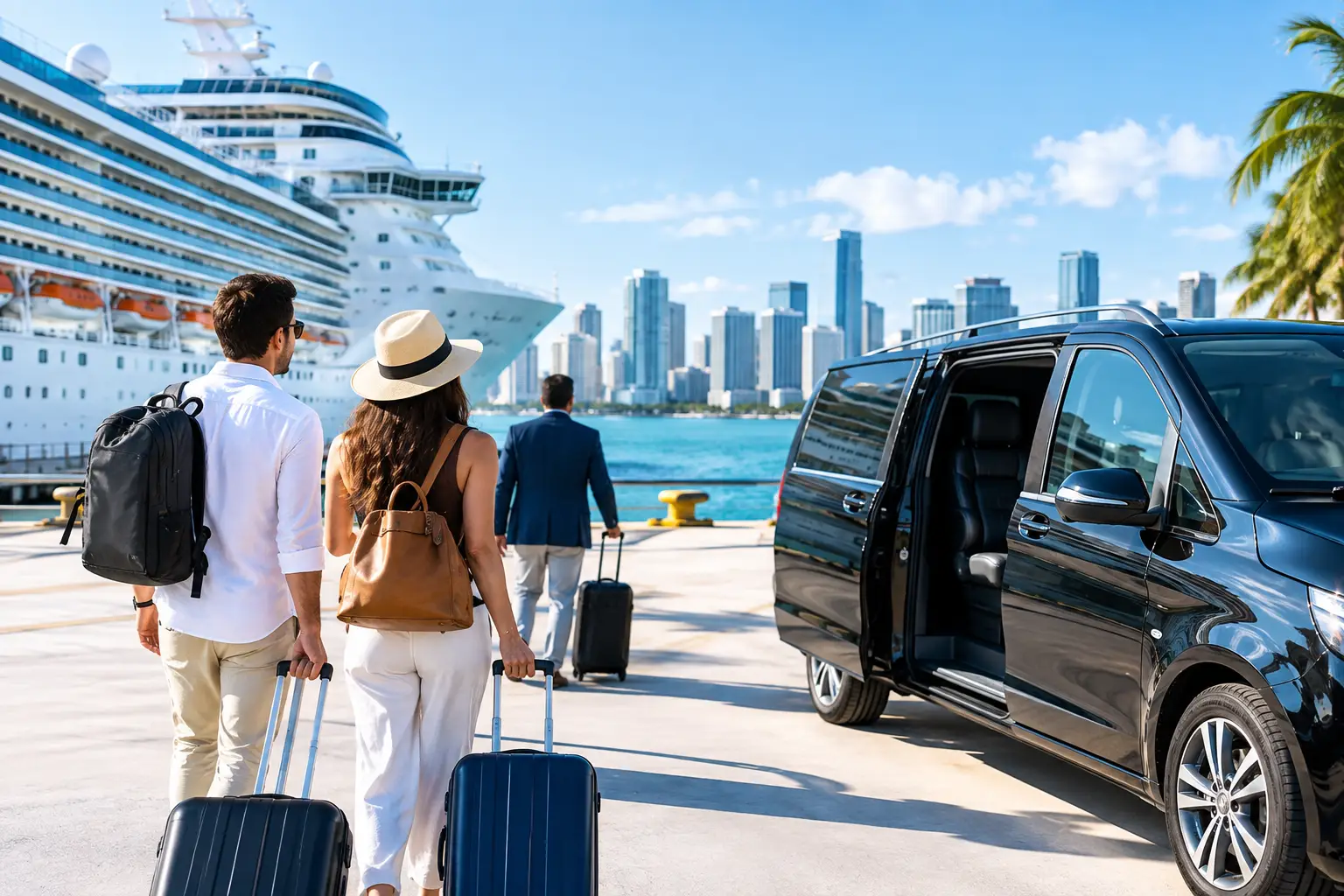 Transfer crocieristi a Miami: tempi e scelte